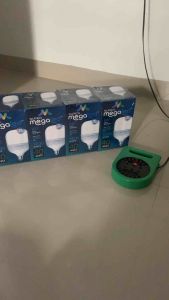 Lampu Kapsul/Capsule LED Super MEGA Bulb Bohlam Cahaya Putih 40W E27