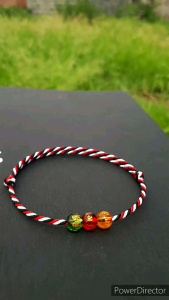 Gelang Tridatu Mahalini 3 Batu Original Premium