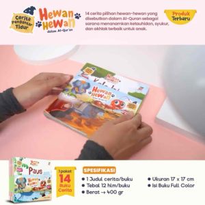 Ziyadbooks - ISI 14 BUKU Cerita Pengantar Tidur Islami - Hewan-Hewan dalam Al Quran