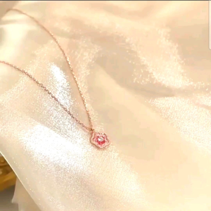 สร้อยคอแฟชั่น สร้อยดอกซากุระ