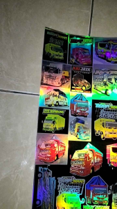 STIKER BUS | STIKER TRUK | STIKER ANTI AIR | STIKER HOLOGRAN | STIKER 1 LEMBAR