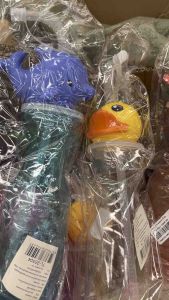 💧 ขวดน้ำแฟนซี ขวดน้ำหัวการ์ตูน พร้อมหลอดดูด  คละลาย ขนาด 500 ml 1ใบ 10เเละจำหน่ายยกลัง 50ใบ100ใบ