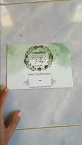 200 pcs undangan amplop