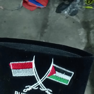 Peci Pedang Bendera Palestina Kualitas Bagus & Lembut untuk Anak-Anak