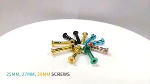 252829mm Bolt Nuts Set/8Pcs Premium: Hardware Skateboard Accessories