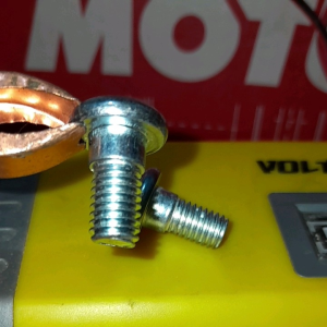 BAUT PIRINGAN REM CAKRAM DISC HONDA M8 X17 BOSING TINGKAT GALVANIS/ HARGA 1PCS