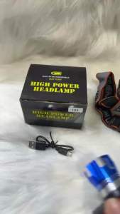 ไฟฉายคาดหัวชาร์จไฟบ้านรุ่น 103