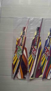 STIKER STRIPING LIS LES BODY MOTOR SUPRA FIT LAMA 2004 2005