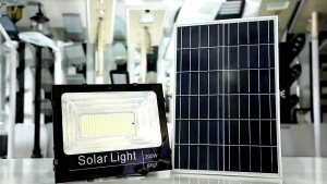 25 watts SOLAR Flood LIGHT & SOLAR PANELS 25W HP-SO1 COD