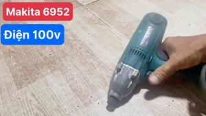 Máy bắt vít Makita hàng bãi xài điện 100 volt