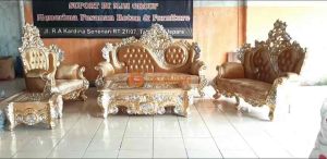 (WAJIB BACA DESKRIPSI) SOFA TAMU BUNGA SERIBU ORIGINAL KAYU JATI FINISHING UKIR JOK KAIN MEWAH MURAH KURSI MEJA DEKORASI INTERIOR MODERN TATANING FURNITURES JEPARA