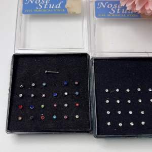 Anting Hidung Mata Nose Studi 1 Bok Isi 24 Pcs