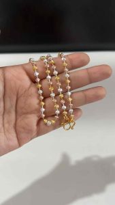 Kr silver สร้อยคอเงินแท้ สามกษัตริย์ ลายเม็ดจีบ หนา 4 มิล | N3K40001