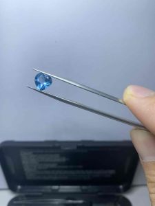 2080-ĐÁ TOPAZ CẮT TIM ( THIÊN NHIÊN) KHÔNG PHÁT ĐỎ DƯỚI TIA UV