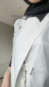 Suzu Vest Rompi Wanita Atasan Formal Payet Premium