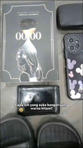 HOMMY UNITY KONTAINER BOX RODA 45 LITER HITAM TAHAN BANTING