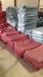 KAIN BATIK MERAH PUTIH / KAIN BATIK PRINTING LAWASAN MERAH PUTIH