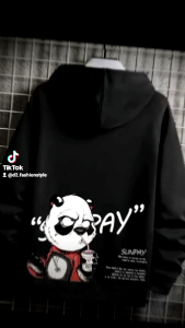 Sweater Panda Oblong Hoodie Sunpay Jumper Pria & Wanita