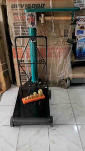Timbangan Duduk Lantai Barang BUDI CB 150KG Mekanik Manual Besi+Batu Timbangan