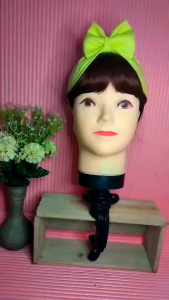 Turban Pita Anak Bayi Rambut Poni & Turban Baby Wig Poni