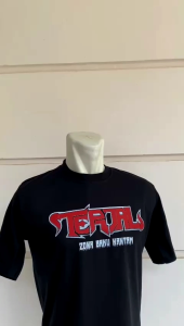 KAOS PSHT DESAIN TERBAIK TERJAL MERAH SABLON DEPAN BELAKANG | DISTRO KUALITAS PREMIUM FREE STICKER