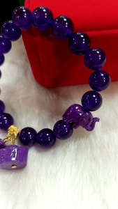 Feng Shui Amethyst Lucky Charm Bracelet: Enhance Your Prosperity