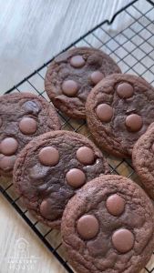 Chocolate Soft Cookies : 4-ชิ้นขั้นต่ำช็อกโกแลต สามารถคละได้ในร้าน (คุกกี้นิ่มช็อกโกแลต)