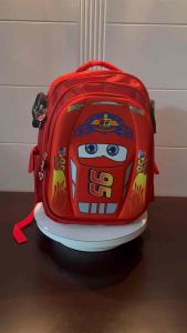 B74  Beg Sekolah Car children schoolbag kindergarten baby boy backpack primary school students 1--6 Grade