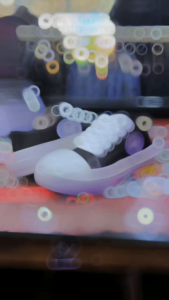 Sepatu Anak Sekolah Tali Pendek TK SD SMP SMA Sol Karet Telapak Kuning