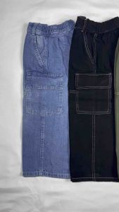 Cargo Pants - Celana Panjang Cargo Jeans Higwaist - Anak Usia 2-9thn