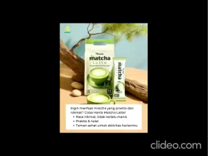 HANIA MATCHA LATTE TEH HIJAU SUSU