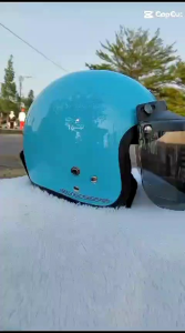 Promo Helm Bogo Anak Retro Half Face Premium Sni Usia 4-9 Tahun Sni Helmet Bocil Laki-laki Perempuan Tk Kekinian