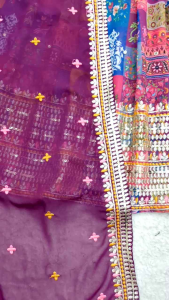 [PRE-ORDER] Semistitched Heavy Faux Georgette Lengha ( Delivery 10 Days )
