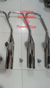 HONDA SUPREMO 150 APR POWER PIPE 44 MM TIP WITH FREE SILENCER