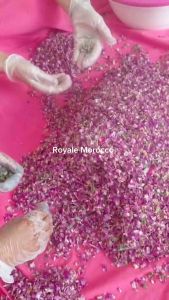 Morocco Dried Damask Rose Buds Organic Tea Drinks teh