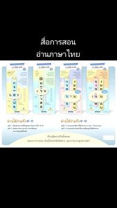 ครบชุด 1-4 อ่านได้ง่ายจัง สื่อการสอนอ่าน ไทย ฝึกอ่านไทย 2WinBookToys