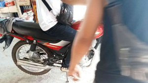 Honda SUPREMO 150 Chicken PIPE STainless