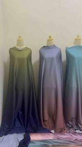 Kain gradasi warna | kain ombre warna | kain 2 warna | kain bridesmaid