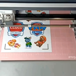 Paw Patrol Cake and cupcake toppers (machine cut waterproof)