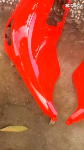 Panel tameng depan legsil legshield luar kanan kiri fr cover set Scoopy fi injeksi 2025 K2FP original