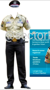 Baju Seragam Satpam Security Cream PDL Lengan Panjang Terbaru