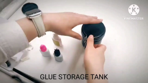 Glue stronge tank tempat penyimpanan lem eyepash extension