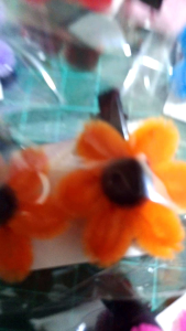 10 PAIR FLOWER HAIR CLIP RANDOM COLOR