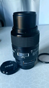 ขายเลนส์มือ2สภาพดี -Nikon AF105mm MICRO f2.8