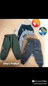 [BISA COD] CELANA CARGO PANJANG PRIA ORIGINAL SIZE 1--9 TAHUN