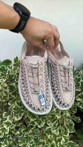 ลดพิเศษ 50% รองเท้าเชือกถัก สี ชมพูนู้ด ราคาที่นี้ไม่มีค่าใช้จ่าย สินค้าถ่ายจากงานจริง 100%