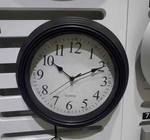 นาฬิกาแขวนทรงกลมสไตล์โมเดิร์นลำลอง - นาฬิกาดิจิตอลแบตเตอรี่ | ห้องนั่งเล่น ห้องนอน บ้าน รุ่นใหม่ ราคาพิเศษ