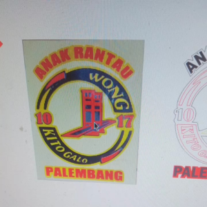 Stiker Cutting Palembang & Stiker Wong Kito Galo