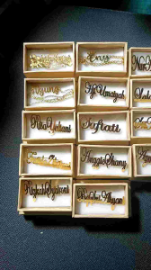 BROS NAMA PIN NAMA BROS LAPIS EMAS BROSS NAMA