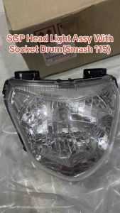 SGP Head Light Assy With Socket Drum(Smash 115)